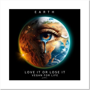 Planet Earth Love Posters and Art